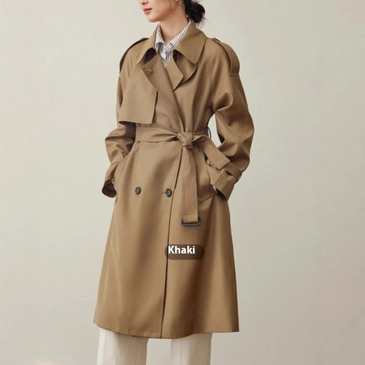 Mid-Length Trench Coat