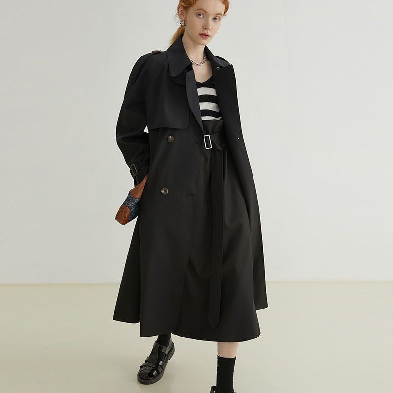 Mid-Length Trench Coat