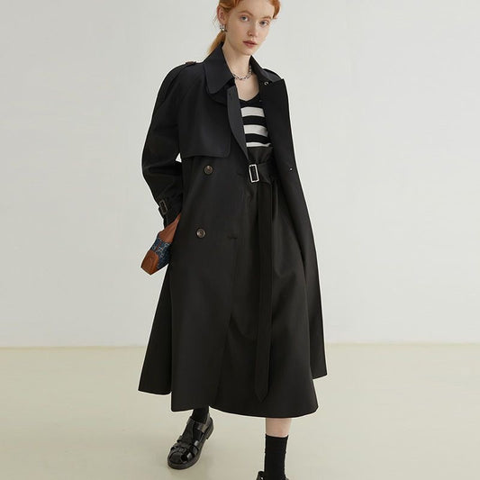 Mid-Length Trench Coat
