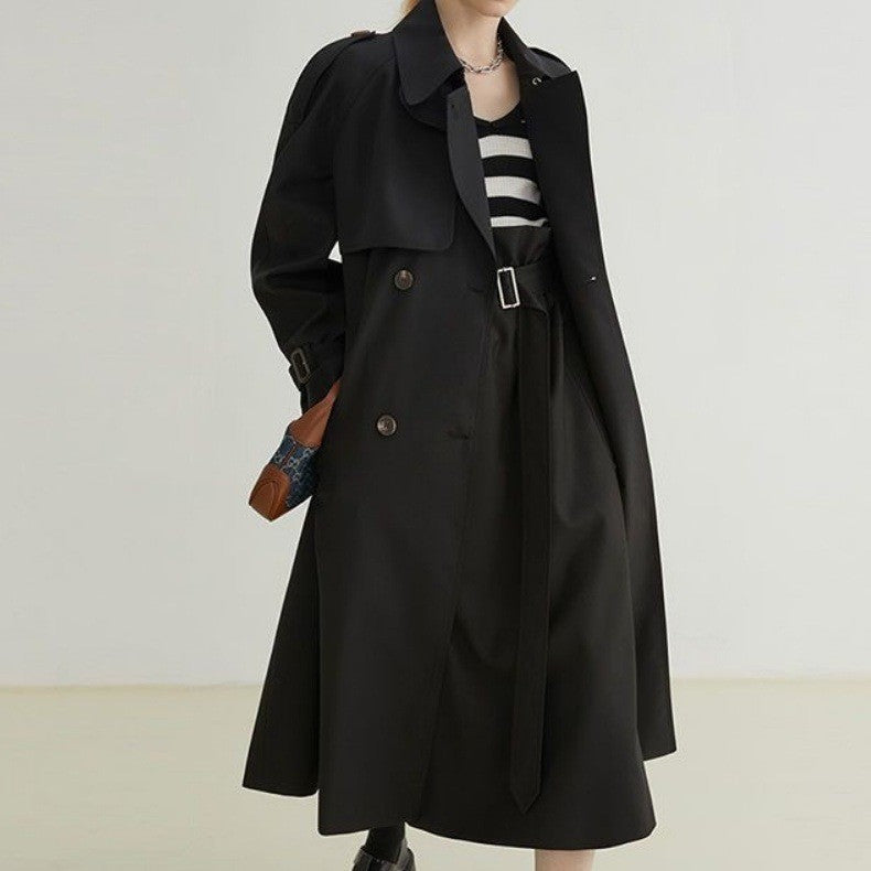 Mid-Length Trench Coat