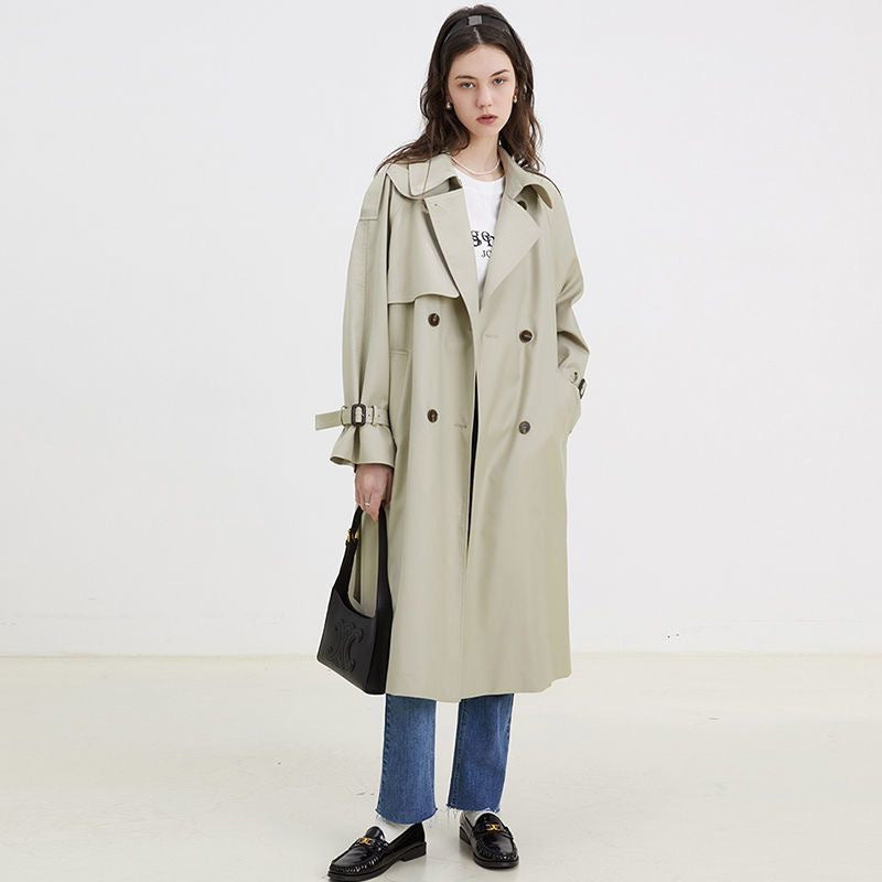 Mid-Length Trench Coat