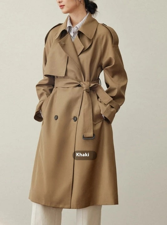 Mid-Length Trench Coat