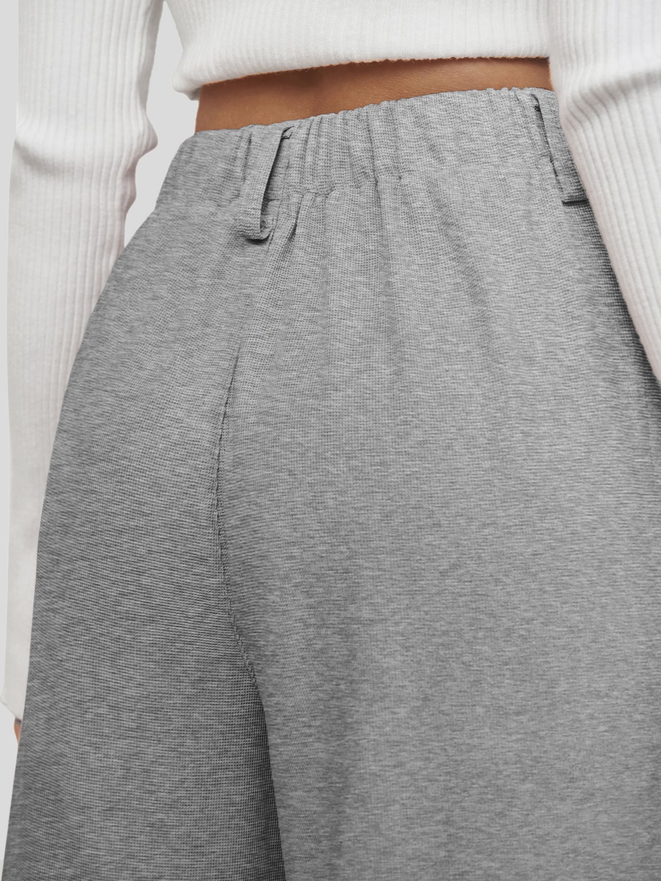 Casual Straight Wide-Leg Pants